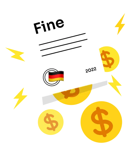 Multi-million fines for GDPR breaches in Germany
of 2023 - icon