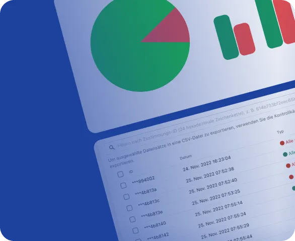 Pandectes consent records dashboard