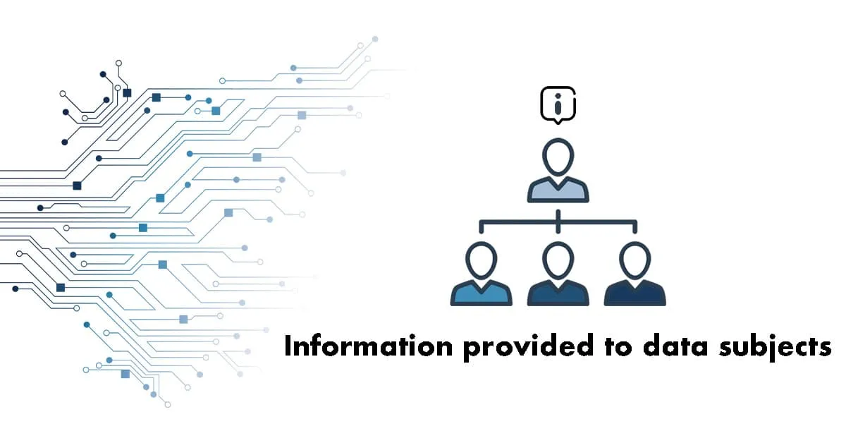 Information Provided to Data Subjects