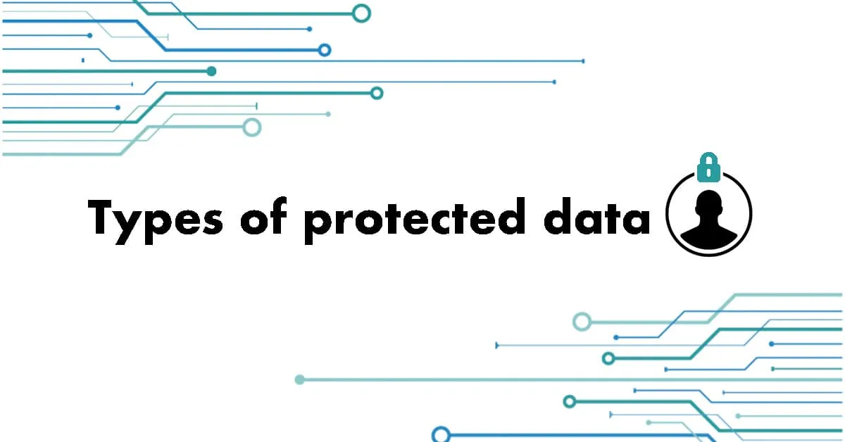 Types of protected data
