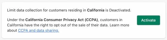 Pandectes GDPR Compliance App for Shopify - How Shopify API for GDPR & CCPA & LGPD compliance works - CCPA