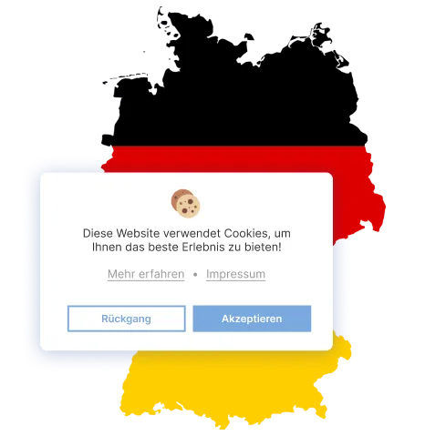 Demands for cookie consent in Germany - icon