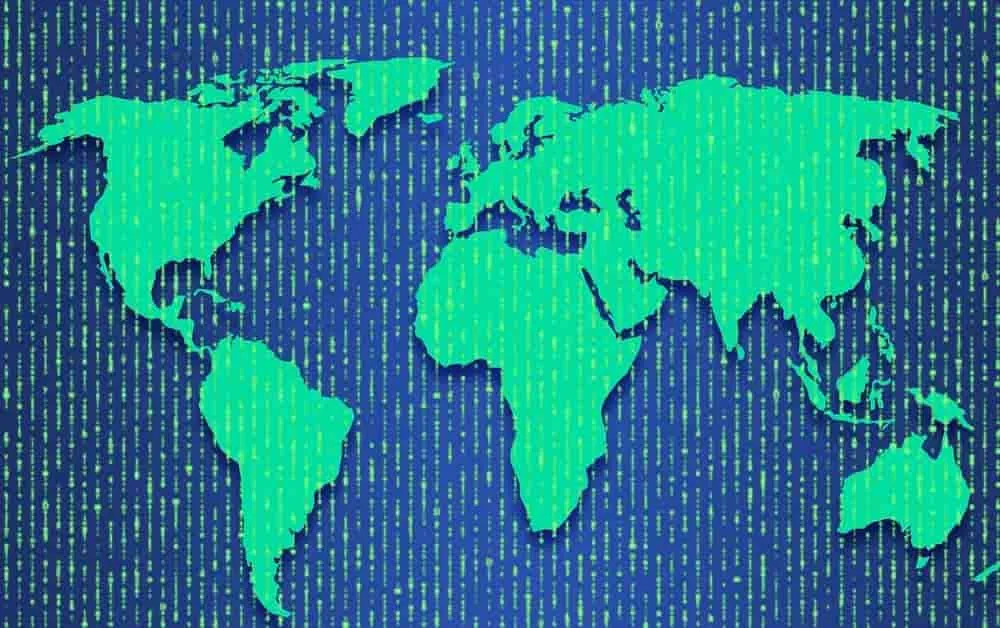 Pandectes GDPR Compliance app for Shopify Stores - Understanding the Virginia Consumer Data Protection Act (VCDPA) - World Map