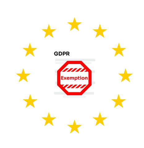 7 Key Scenarios Where GDPR Exemptions Apply - icon