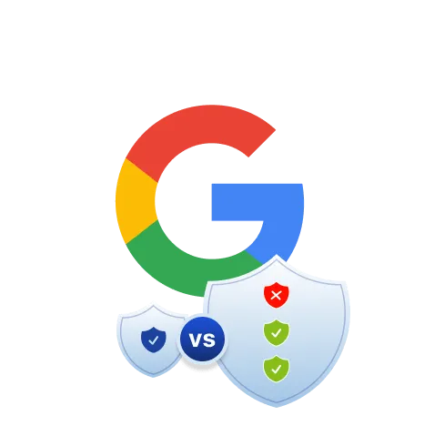 Comparing basic and advanced versions of Google Consent Mode v2 - icon