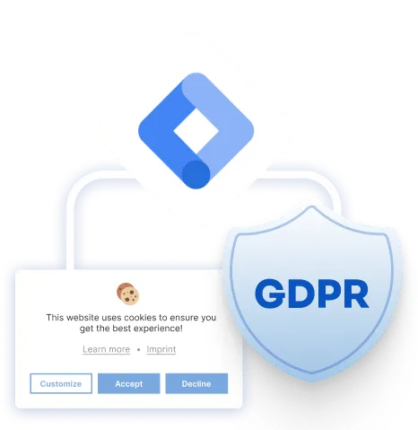 Google Tag Manager: How it integrates with cookie consent and the GDPR - icon