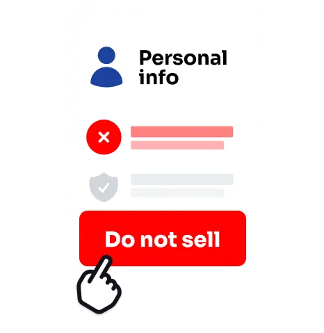 Explaining 'Do Not Sell My Personal Information' & ensuring compliance - icon
