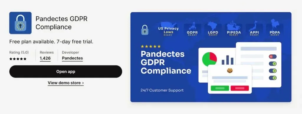 PandectesGDPRComplianceappforShopifystores-ComparingbasicandadvancedversionsofGoogleConsentModev2-appstore