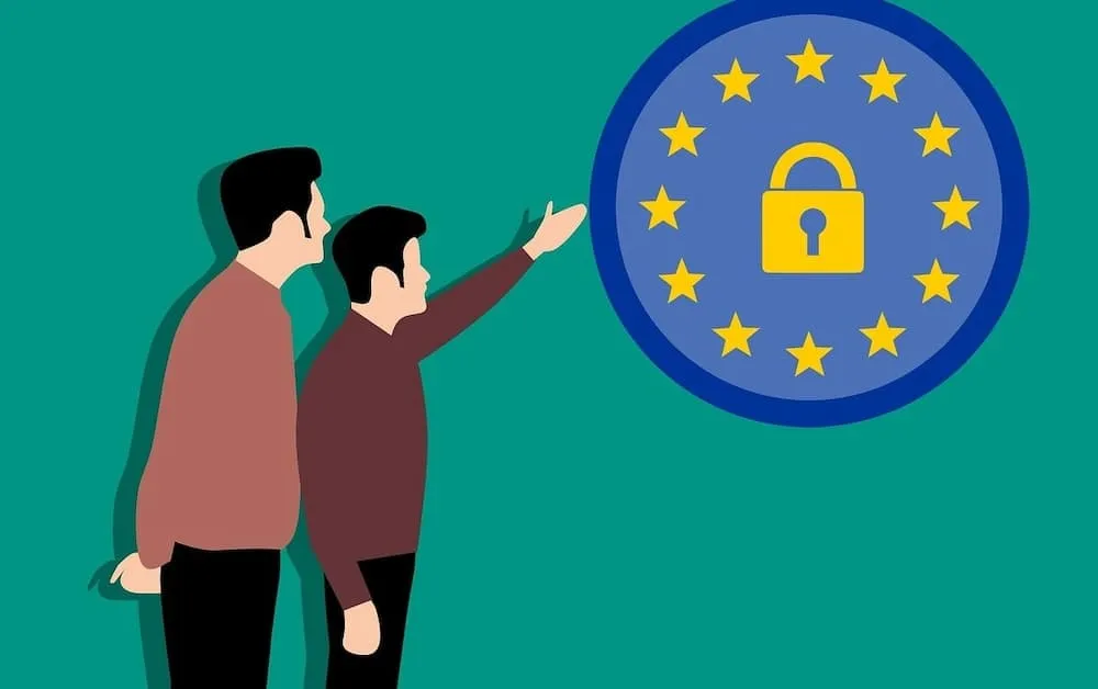 pointing to GDPR