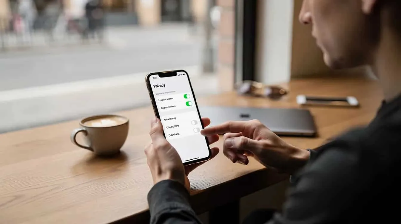 privacy options on phone