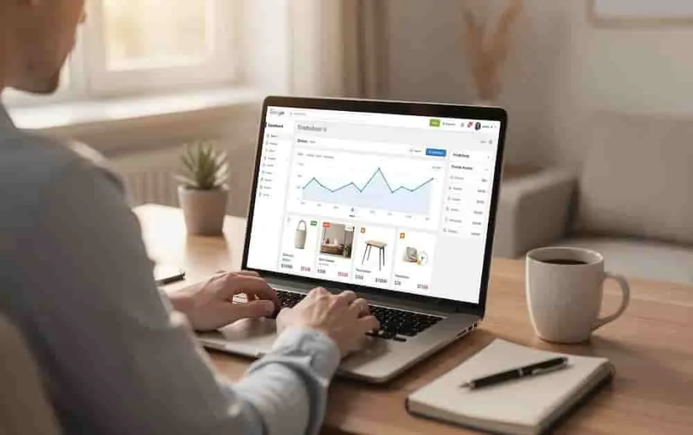 woman on laptop
